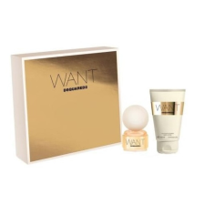 Dsquared2 Want SET: edp 30ml + Testápoló 30ml kozmetikai ajándékcsomag