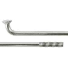 DT Swiss rozsdamentes küllő, 299 x 2,0 mm, küllőanya nélkül, ezüst színű kerékpár és kerékpáros felszerelés