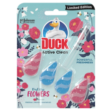 Duck Duck® Active Clean WC-öblítő rúd 38,6 g First Kiss Flowers tisztító- és takarítószer, higiénia