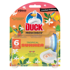 Duck Duck® Fresh Discs zselés WC-öblítő korong 36 ml Tropical Summer tisztító- és takarítószer, higiénia