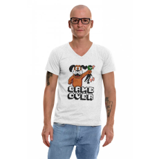  Duck Hunt, Game over - Férfi V Nyakú Póló