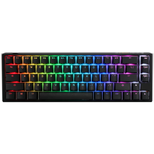 DUCKYCHANNEL ONE 3 SF RGB MX Red Magyar fekete billentyűzet