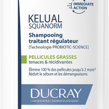 Ducray Kelual Squanorm zsíros korpára, 400 ml hajápoló szer