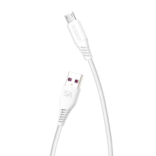 DUDAO Cable USB to Micro USB Dudao L2M 5A 1m (white) kábel és adapter