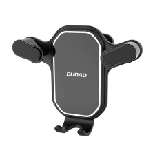 DUDAO F12H Mobiltelefon autós tartó - Fekete mobiltelefon kellék