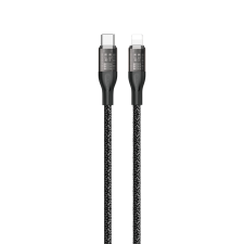 DUDAO Gyors töltőkábel 30W 1m USB-C - Lightning Dudao L22 - szürke mobiltelefon kellék