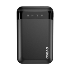 DUDAO K3Pro Power Bank 10000mAh 2x USB, fekete power bank