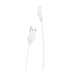 DUDAO L4 USB Type-A apa - Lightning apa 2.0 Adat és töltőkábel - Fehér (2m) (L4) kábel és adapter