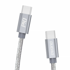 DUDAO L5ProC USB Type-C apa - USB Type-C apa Adat és töltő kábel - Szürke (1m) kábel és adapter