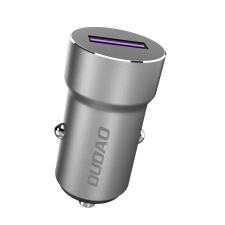 DUDAO R4Pro USB-A Autós töltő - Szürke (22.5W) (DUVOOCQC) mobiltelefon kellék