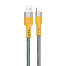 DUDAO USB to USB-C cable Dudao L23AC 120W 1m (grey) kábel és adapter