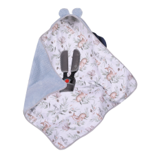  Duetbaby babahordozóba takaró - Szürke őz babakocsi kiegészítő