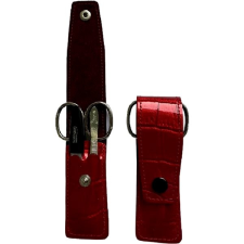 DuKaS Premium Line PL 804 Utazó manikűr szett, rubin, Made in Solingen kozmetikai ajándékcsomag