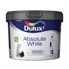 Dulux ABSOLUTE WHITE 9L FEHÉR BELTÉRI FALFESTÉK fal- és homlokzatfesték
