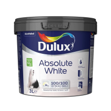  Dulux Absolute White fehér beltéri falfesték 3 l fal- és homlokzatfesték