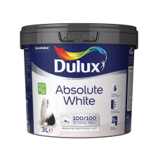 Dulux Absolute White fehér beltéri falfesték 3 l fal- és homlokzatfesték