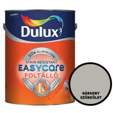 Dulux BÁRSONY SZÜRKÜLET - DULUX EASYCARE VÍZTASZÍTÓ LATEX BELTÉRI FALFESTÉK - 5L fal- és homlokzatfesték