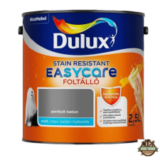 Dulux EasyCare foltálló beltéri falfesték - 2,5 Liter - Simított Beton fal- és homlokzatfesték