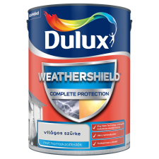 Dulux Weathershield Complete Protection homlokzatfesték Világos Szürke 4,5 l fal- és homlokzatfesték