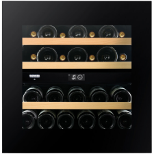 Dunavox DVN-25.65DB.TO Noble beépíthető borhűtő fekete 25 palackos borhűtőgép