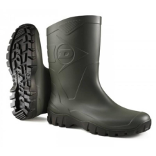 Dunlop Csizma Dunlop dee rövid szárú sav/lúgálló PVC sötét olajbogyó/fekete 40 munkavédelmi cipő
