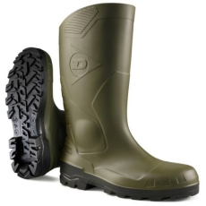 Dunlop Devon S5 Acélos Pvc Csizma Zöld