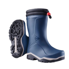 Dunlop Gyerekeknek szánt bélelt csizma, Dunlop Kids Blizzard Kék 33 gyerek csizma, bakancs