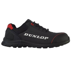Dunlop Matt Black S3 ESD Fekete Munkavédelmi Cipő - 47