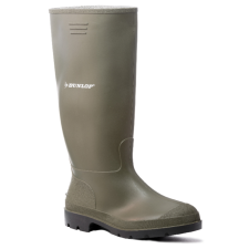  DUNLOP PRICEMASTOR ZÖLD SAV- ÉS LÚGÁLLÓ PVC CSIZMA_45 munkavédelmi cipő