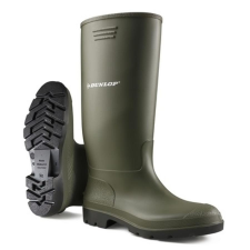  DUNLOP Princemaster sav-ls lúgálló PVC csizma,zöld 41 munkavédelmi cipő