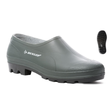  DUNLOP WELLIE B350611 9SYLV ZÖLD VÍZÁLLÓ PVC PAPUCS_45 munkavédelmi cipő