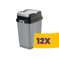 Dünya Easy billenős szemetes Antracit 35L (Karton - 12 db) szemetes
