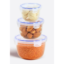 Dünya Kerek Ételtartó 3Db Pat.Zár. 30561 papírárú, csomagoló és tárolóeszköz