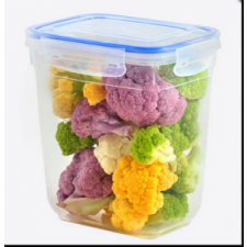  Dünya Plastic Ételtartó 2100 ml szögletes mûanyag DÜ260 konyhai eszköz