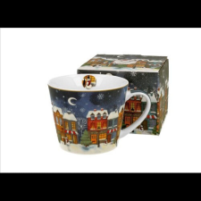 Duo Gift Porcelánbögre 610ml, dobozban, Christmas City bögrék, csészék