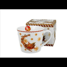 Duo Gift Porcelánbögre 610ml, dobozban, Santa on Sleigh bögrék, csészék