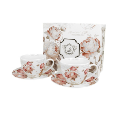 Duo Gift Porceláncsésze+alj, 280ml, 2 személyes, dobozban, Secesja konyhai eszköz