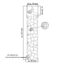 DUPLA CO2 Reactor S 400l-nél nagyobb akváriumra halfelszerelések