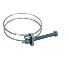 Dupla drótbilincs, DWC, 84-90mm, állítható, 3"-os csőhöz (84492) barkácsolás, csiszolás, rögzítés