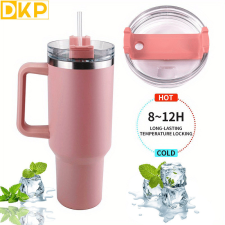 Duplafalú rozsdamentes acél vizespalack, 1l termosz