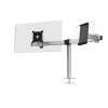 DURABLE 508823 21"-27" LCD TV/Monitor asztali tartó táblagép tartóval - Ezüst
