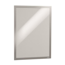 DURABLE Bemutató keret, A3, öntapadó, DURABLE "DURAFRAME®", ezüst információs tábla, állvány