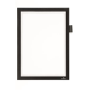 DURABLE Bemutató keret, A4, öntapadó, jegyzetelhető, DURABLE DURAFRAME® "NOTE", fekete