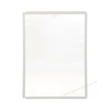 DURABLE Bemutatótábla panel, A4, 5 db/csomag, Durable Sherpa szürke információs tábla, állvány