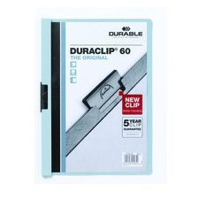 DURABLE Clip-mappa Durable Duraclip 60 lapig kék mappa