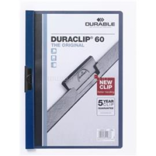 DURABLE Duraclip A4 60lapos sötétkék clip-mappa (DURABLE_220907) mappa