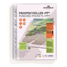 DURABLE Genotherm, lefűzhető, PP, A4, 80 mikron, DURABLE "PREMIUM" lefűző