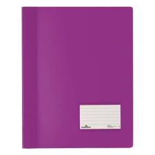 DURABLE Gyorsfűző PVC Durable Duralux A/4 extra erős lila lefűző