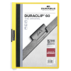 DURABLE Hunke und Jochheim GmbH & Co. KG Durable Duraclip clip-mappa, 60 lapig, sárga