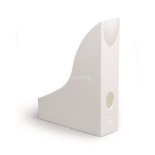 DURABLE Iratpapucs, műanyag, 73 mm, DURABLE, &quot;Basic&quot;, fehér irattartó